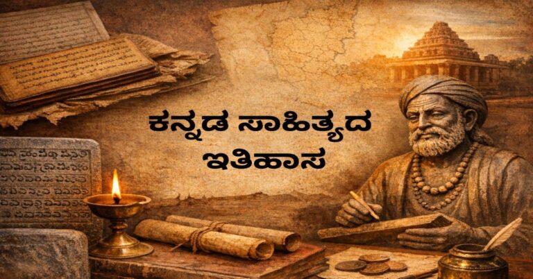 ಕನ್ನಡ ಸಾಹಿತ್ಯದ ಇತಿಹಾಸ,ಪ್ರಾಚೀನತೆ,ಅಧ್ಯಯನ ಕ್ರಮ